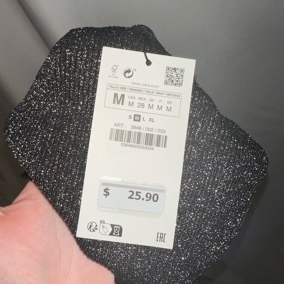 Zara Open Back Knit Top - Picture 9 of 9